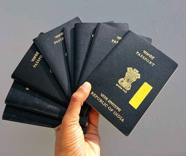 indian passport copy
